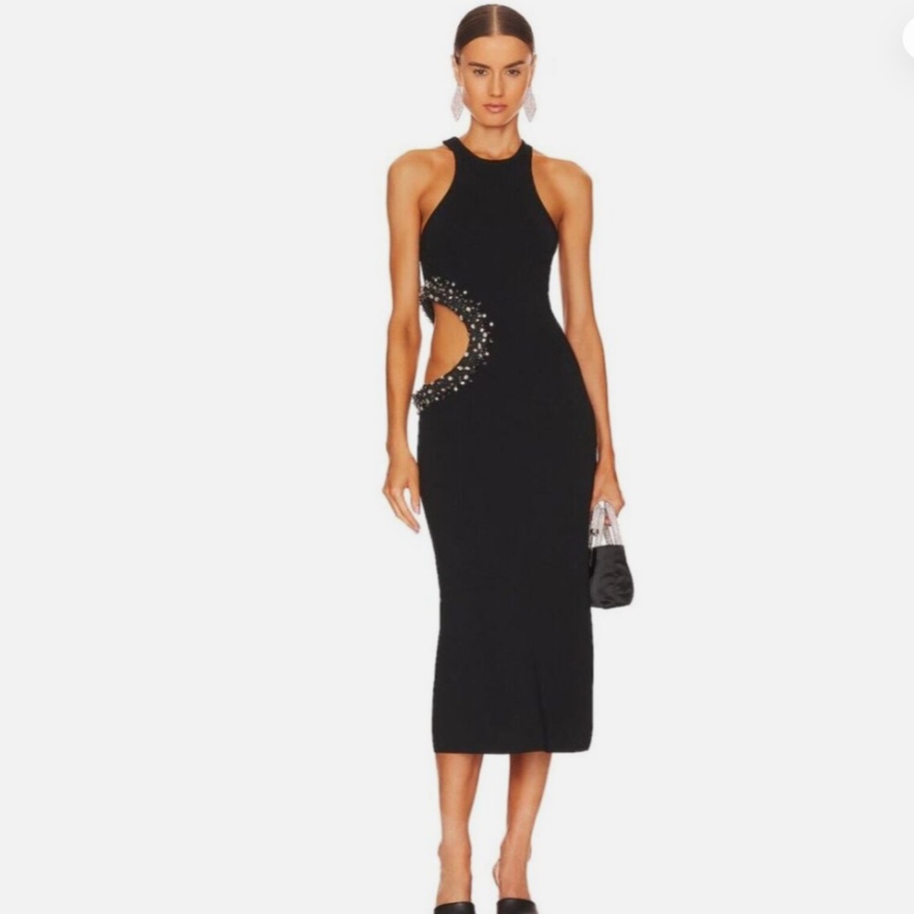 Cult Gaia Katina cut out dress